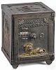 Cast iron watchdog combination safe bank, manufactured by J. & E. Stevens Co., 5 7/8'' h.