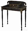 Maine Sheraton painted pine dressing table, ca. 1835, 35 1/2'' h., 32'' w.