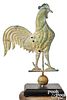 Swell-bodied cockerel weathervane, 19th c.