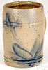 Pennsylvania stoneware mug, 19th c.