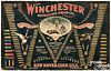 Winchester lithograph cartridge poster, ca. 1900