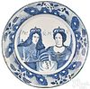 Dutch Delftware William and Mary charger