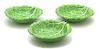 Sixteen Dodie Thayer Lettuce Ware Soup Bowls Diameter 8 inches.