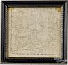 Osgood Carleton, A Map of Pensylvania (sic), 8'' x 8 1/4''.