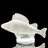 Lalique Crystal Figurine Perche Fish Paperweight