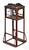 Painted pine model of an elevator, early 20th c., 32'' h., 12 3/4'' w.