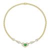 Jadeite and Diamond Necklace