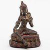 Nepalese Gilt-Bronze Figure of Tara