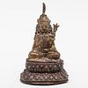Nepalese Gilt-Bronze Figure of Padmasambhava