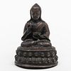 Tibetan Bronze Figure of a Lama