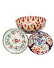 Three Japanese Porcelain Bowls.