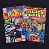 2 Marvel Comics, MS. MARVEL #16 & BLACK PANTHER #1