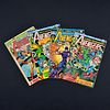 4 Marvel Comics, THE AVENGERS #106, #108, #109 & #118