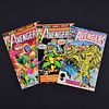 3 Marvel Comics, THE AVENGERS #129, #135 & #257