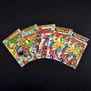 5 Marvel Comics, THE AVENGERS #190, #191, #195 & #200 (2 copies) (Newsstand Editions)