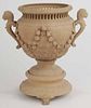 Terra Cotta Footed Jardiniere on Stand
