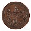 U.S. Sanitary Commission Great Central Fair bronze medal, Philadelphia, 1864