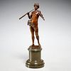 Franz Iffland, bronze Pan figure