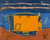 Unknown Artist (20th c.) "House in the Desert"