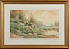 Philip Edward Chillman (1841- ), "Wooded Landscape