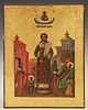 Russian Icon of St. Roman the Melodist, 19th c., g