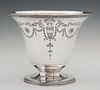Sterling Trumpet Vase, early 20th c., by Whiting,