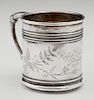Child's Sterling Cup, 1889, M. Scooler, New Orlean