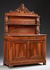 Louis Philippe Carved Walnut Sideboard, 19th c., t