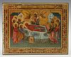 Russian Icon of the Dormition of The Virgin, 19th