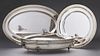 Group of Three Pieces of Silverplate, 20th c., con