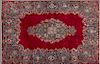 Semi Antique Persian Kirman Carpet, 8' 9 x 12' 6.