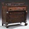 American Classical Style Carved Mahogany Chest, la