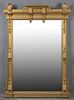 American Late Victorian Gilt and Gesso Overmantel