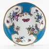 18th Century French Sevres Style Blue Celeste Soft Paste Porcelain Bowl