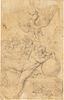 After Michelangelo, The Dream, Pencil, Prob. 18th C