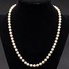 Mikimoto 18 1/2 in. Pearl Necklace
