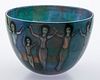 Polia Pillin (1909-1992), Large Bowl With Figures