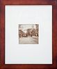 VIEWS OF HUDSON: HUDSON CITY SAVINGS; GRAY'S FIRE; COLUMBIA COUNTY COURT HOUSE; AND WARREN STREET 1868