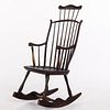 Windsor Painted Rocking Chair, 19th/20th C