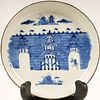 19thC Blue and White Chinese Porcelain Plate