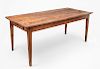 CONTINENTAL STAINED PINE FARM TABLE