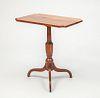 FEDERAL STAINED MAHOGANY TILT-TOP TRIPOD TABLE