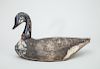 CARVED AND PAINTED WOOD CANADA GOOSE DECOY