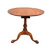 Chippendale Mahogany Tip and Turn Tea Table