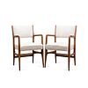 PAIR GIO PONTI FOR CASSINA MODEL 110 ARMCHAIRS