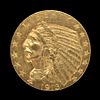 UNITED STATES 1913 INDIAN HEAD $5 GOLD COIN