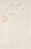 George IV (1762-1830) Manuscript Document Signed