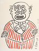 Keith Haring - 1988 Man