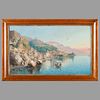 Giovanni Battista (1858-1925): Italian Coastal Scene