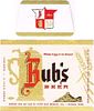 1957 Bub's Beer 12oz Winona Minnesota